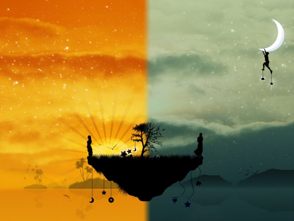 Two worlds