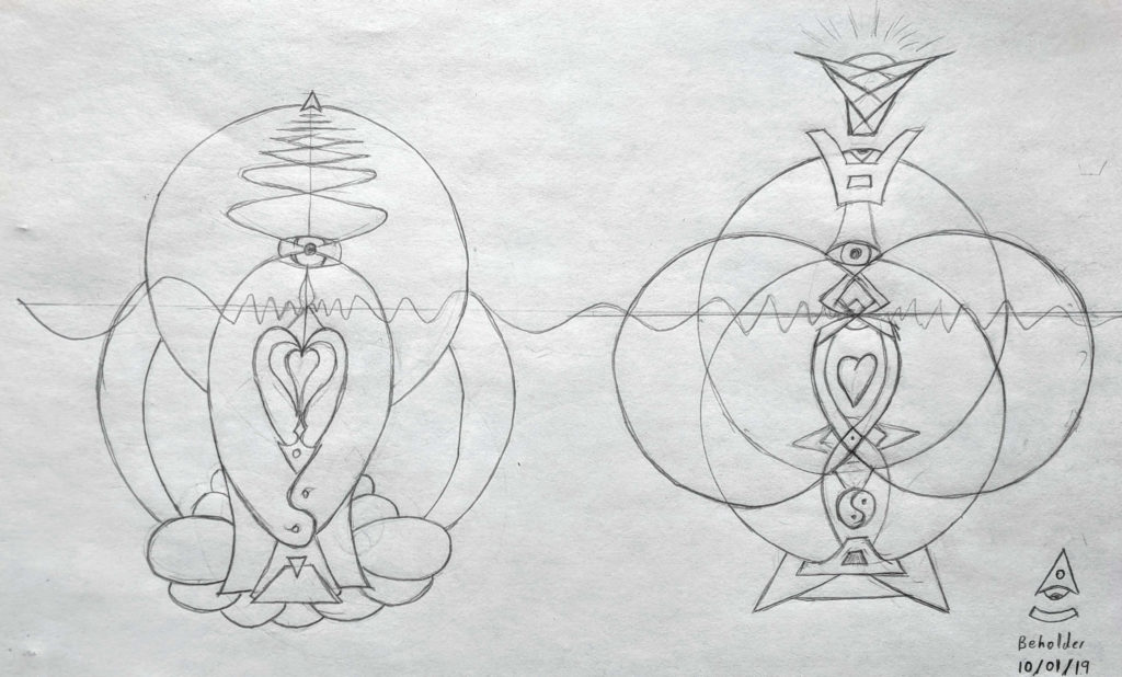 Empress and Emperor Energetics sketch