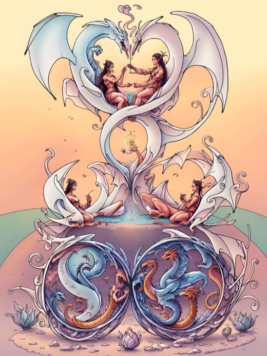 The Lovers Microcosmic Orbit Between 2 People Partner Meditation